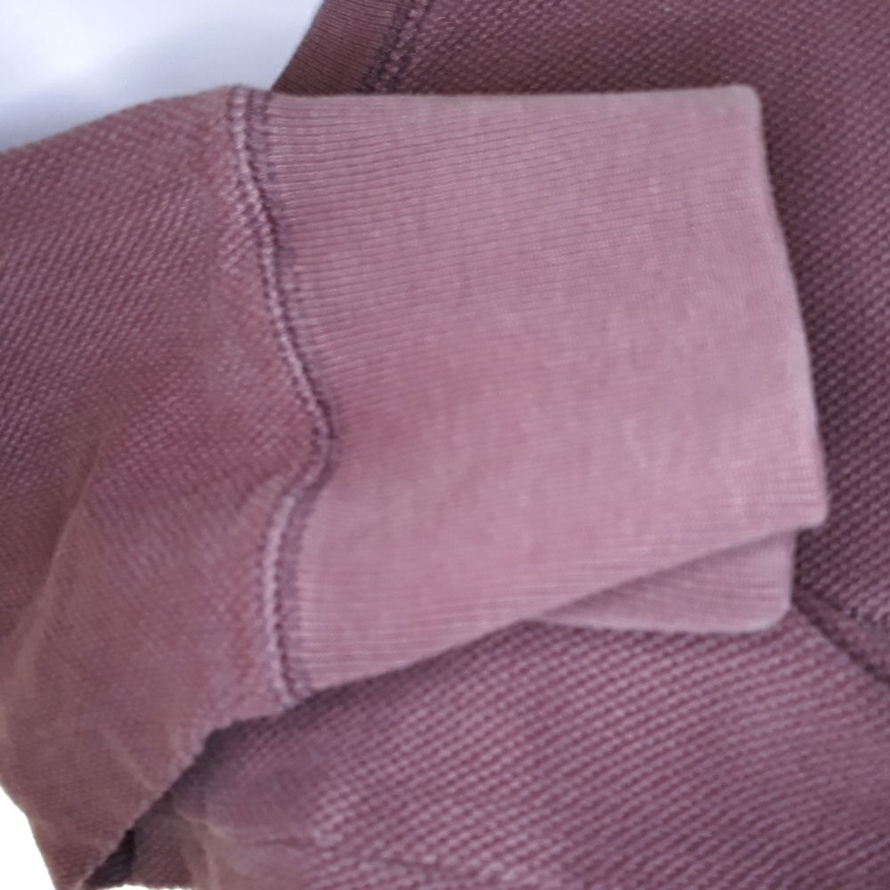 Mossimo Deep Red Or Rust Colored Cotton Sweatshir… - image 6